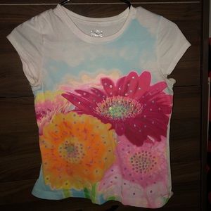 Girls Flower Shirt